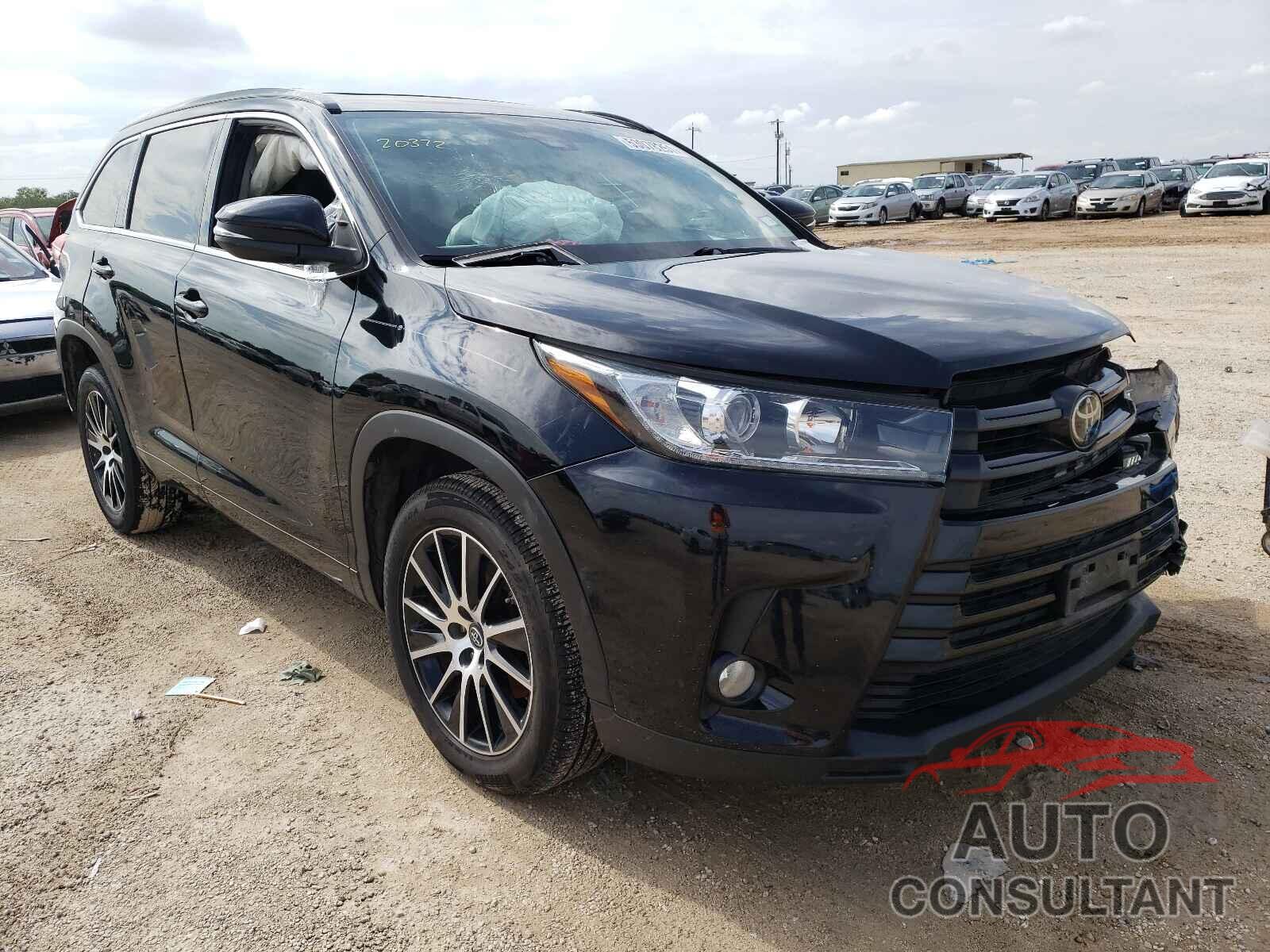 TOYOTA HIGHLANDER 2017 - 5TDKZRFH9HS190759