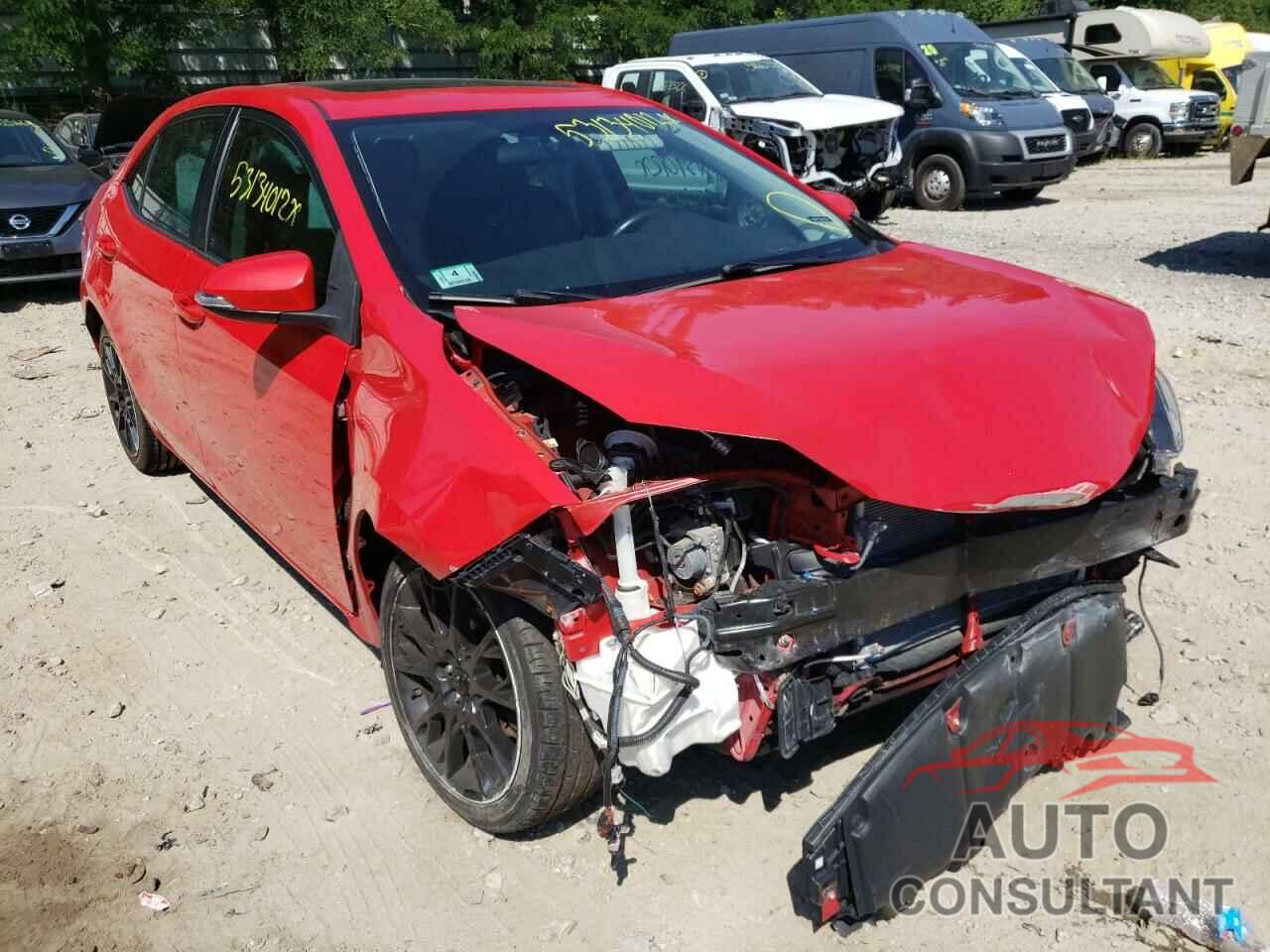 TOYOTA COROLLA 2016 - 2T1BURHE4GC562355