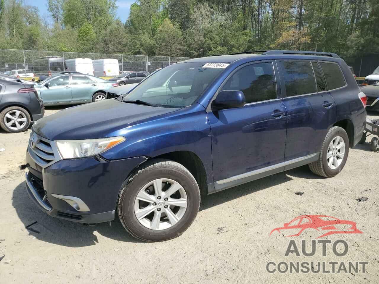 TOYOTA HIGHLANDER 2013 - 5TDBK3EH1DS194320