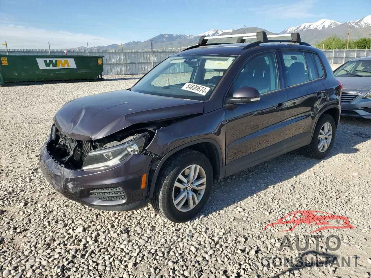 VOLKSWAGEN TIGUAN 2016 - WVGBV7AX9GW587879