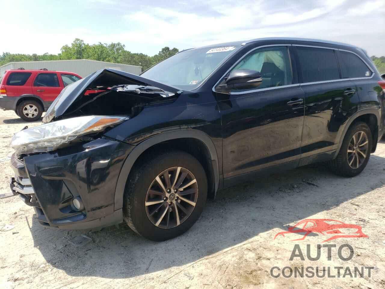 TOYOTA HIGHLANDER 2018 - 5TDJZRFH1JS850469