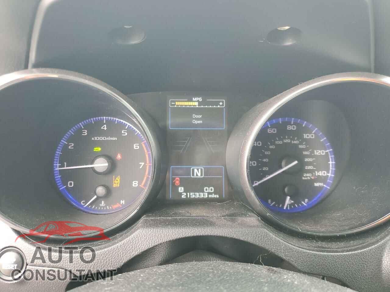 SUBARU OUTBACK 2016 - 4S4BSANC3G3242913