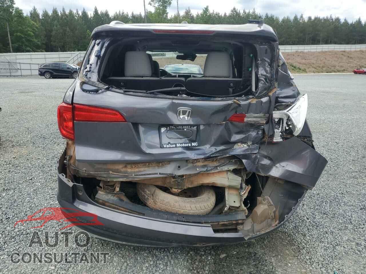 HONDA PILOT 2017 - 5FNYF5H97HB007641