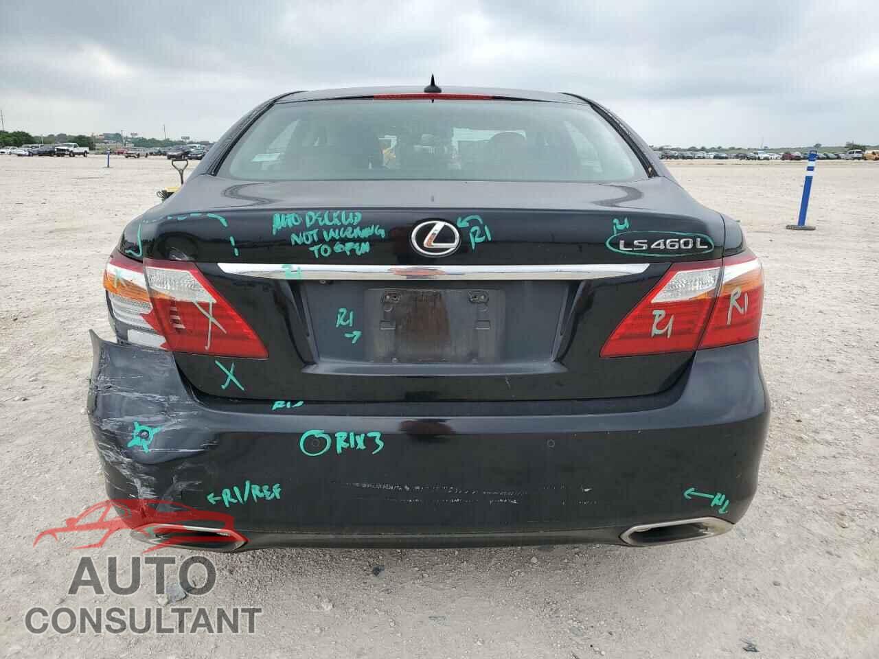 LEXUS LS460 2012 - JTHGL1EF2C5046055