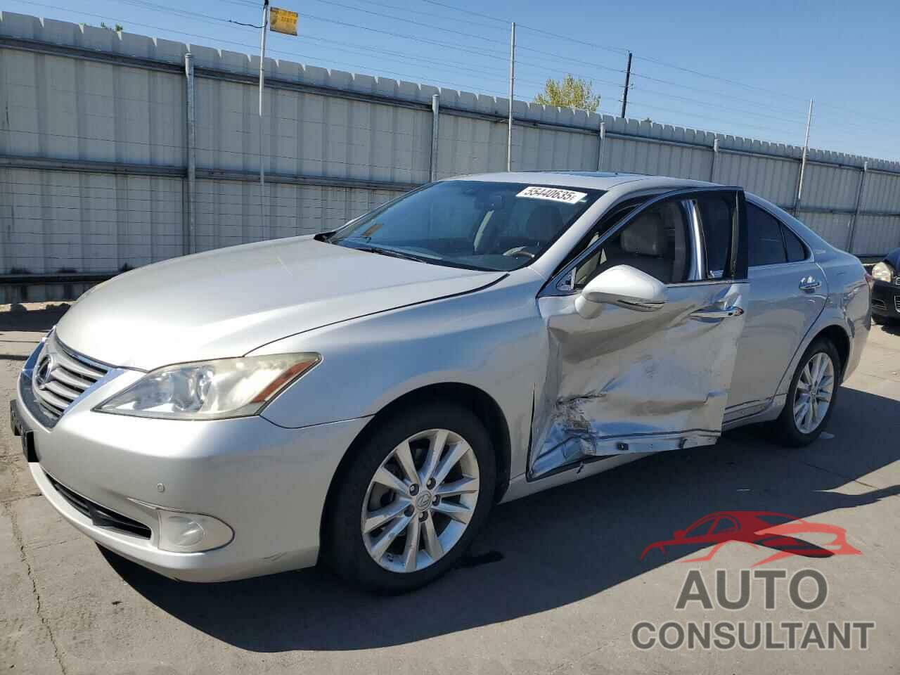 LEXUS ES350 2012 - JTHBK1EG9C2510661