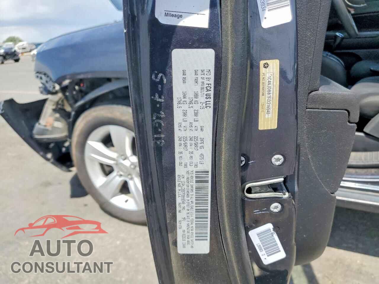 JEEP COMPASS 2015 - 1C4NJDBB7FD316540