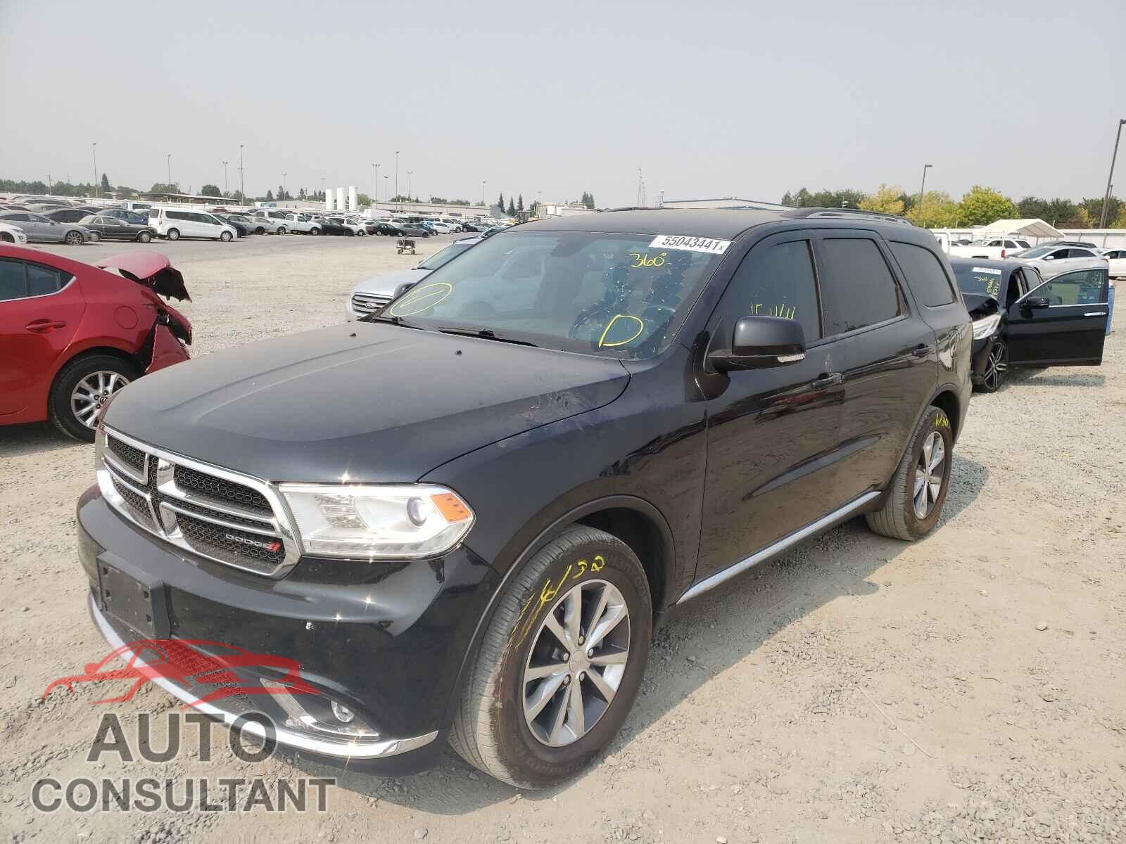 DODGE DURANGO 2016 - 1C4RDHDG7GC330504