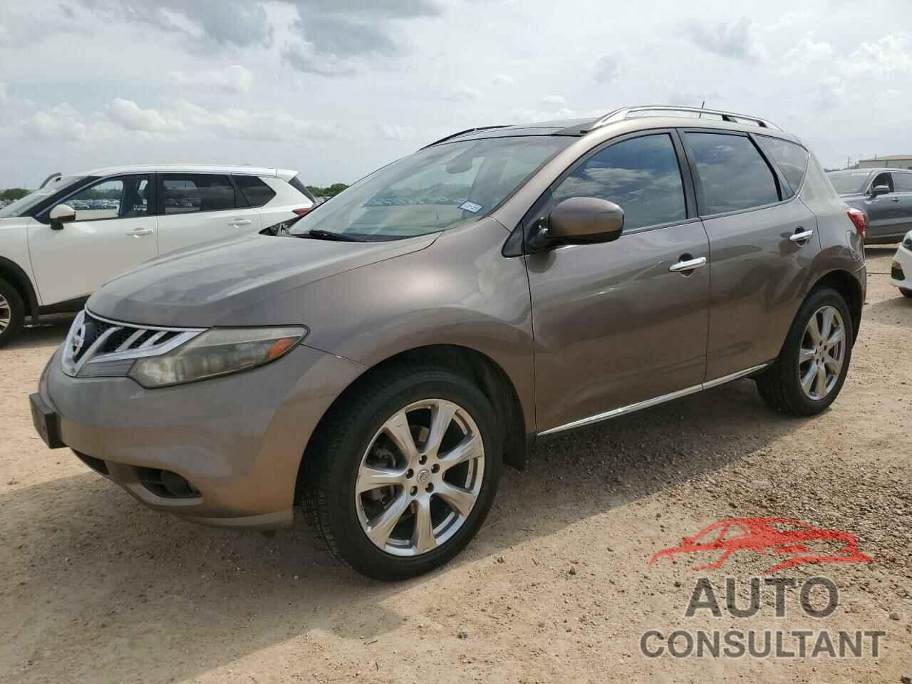 NISSAN MURANO 2012 - JN8AZ1MWXCW229015