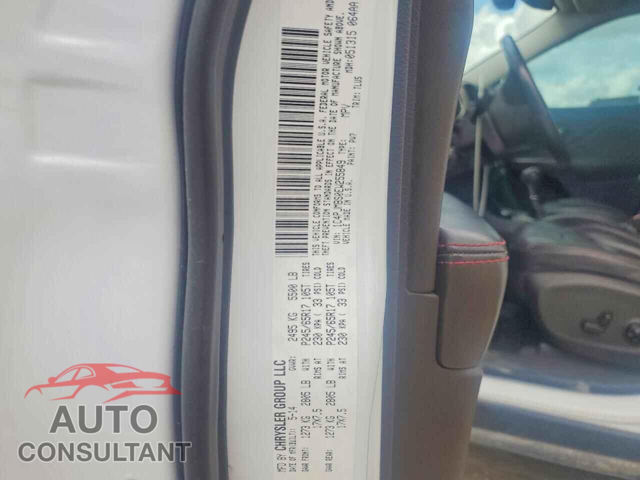 JEEP CHEROKEE 2014 - 1C4PJMBS0EW255849