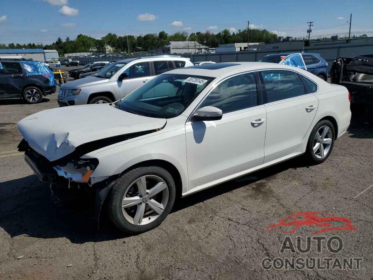 VOLKSWAGEN PASSAT 2012 - 1VWBP7A31CC084951