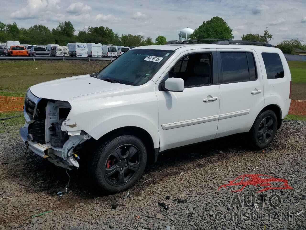 HONDA PILOT 2013 - 5FNYF3H5XDB027250