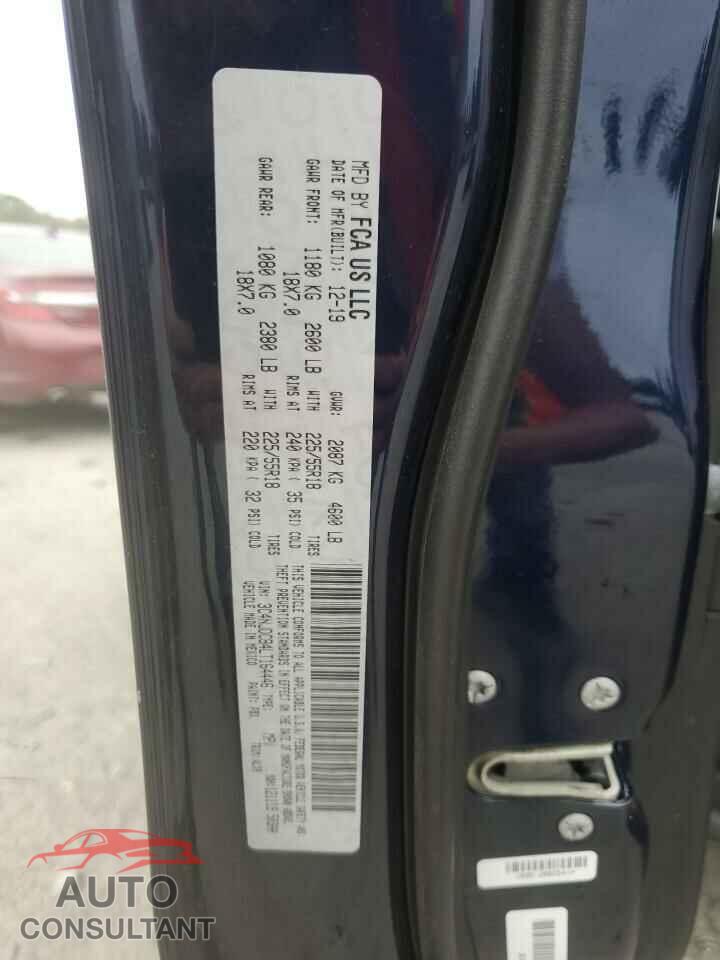 JEEP COMPASS 2020 - 3C4NJDCB4LT164446
