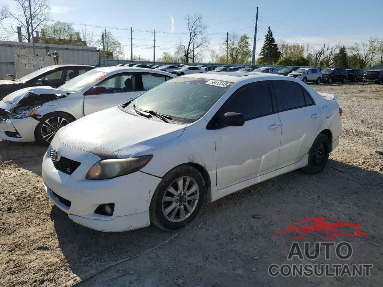 TOYOTA COROLLA 2009 - 1NXBU40E29Z159426