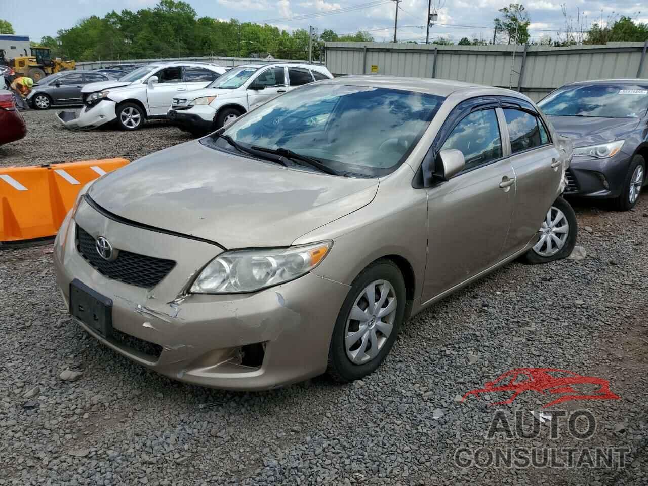 TOYOTA COROLLA 2009 - 2T1BU40E99C055064