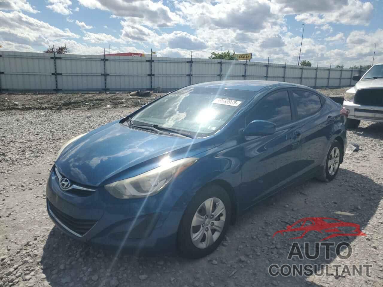 HYUNDAI ELANTRA 2016 - KMHDH4AE6GU516535