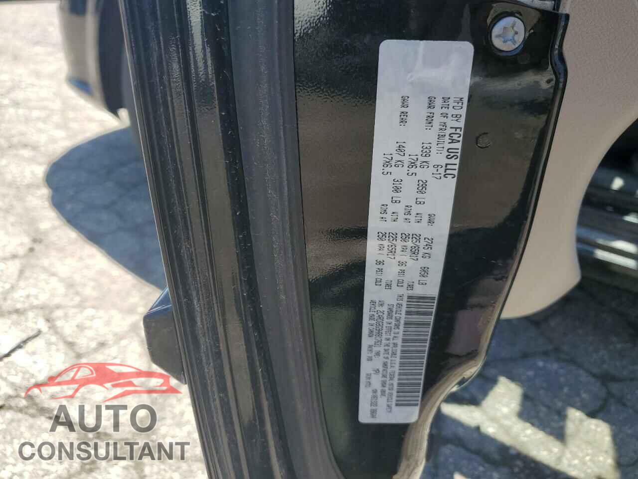 DODGE CARAVAN 2017 - 2C4RDGBG9HR817631
