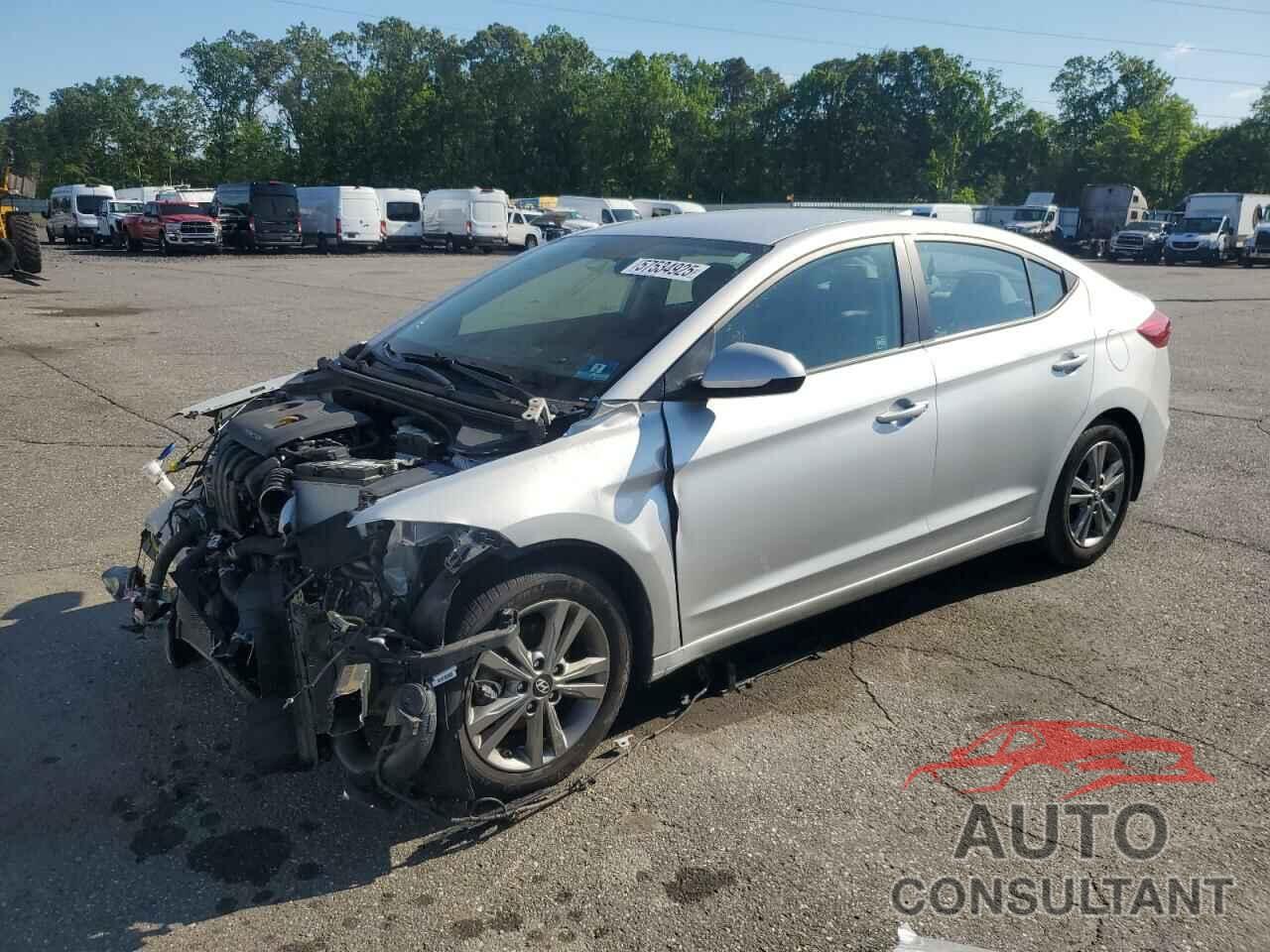 HYUNDAI ELANTRA 2018 - 5NPD84LF9JH318933