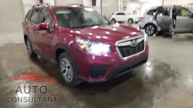 SUBARU FORESTER 2019 - JF2SKAEC6KH519412