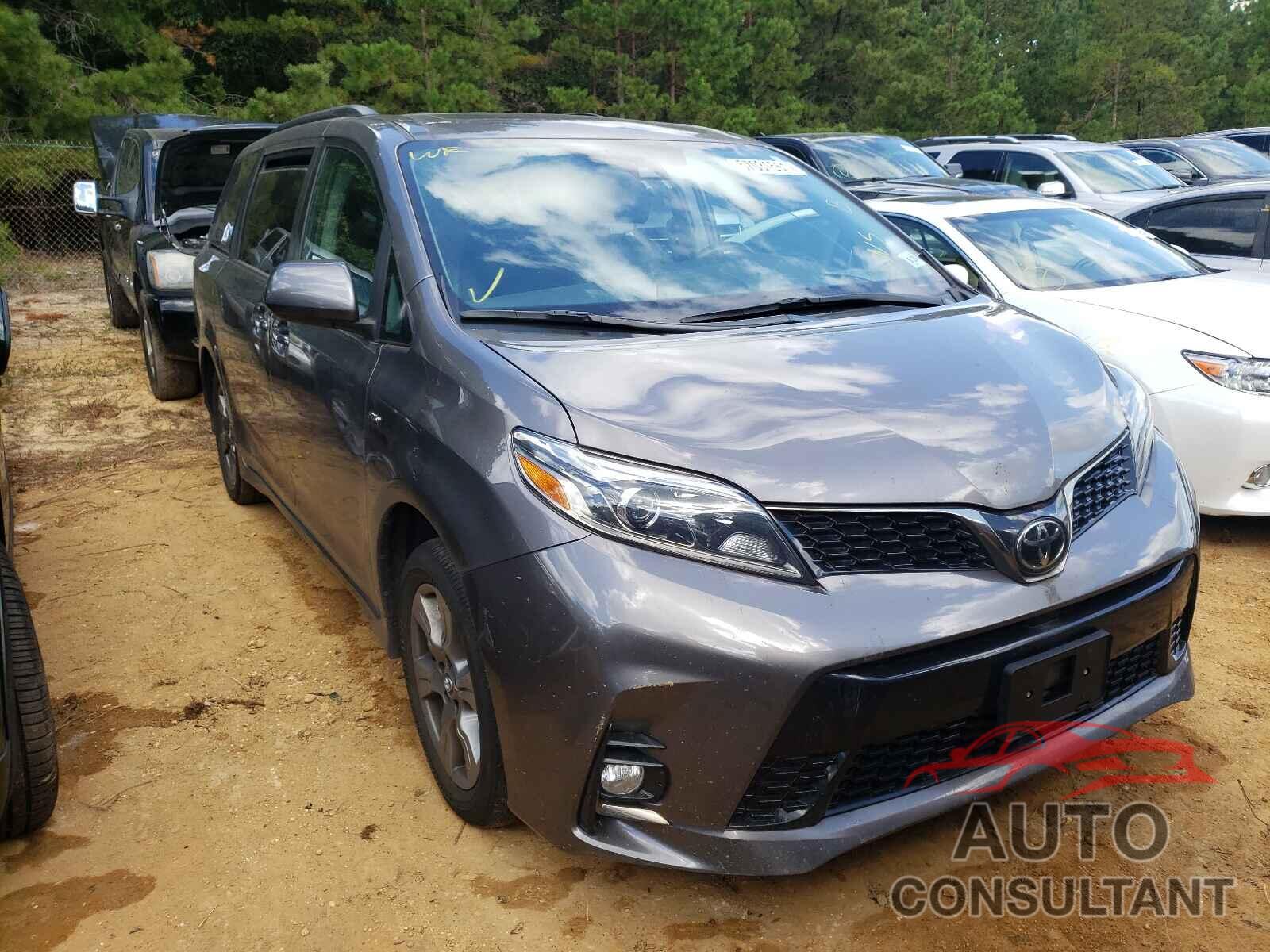 TOYOTA SIENNA 2019 - 5TDEZ3DC6KS215464