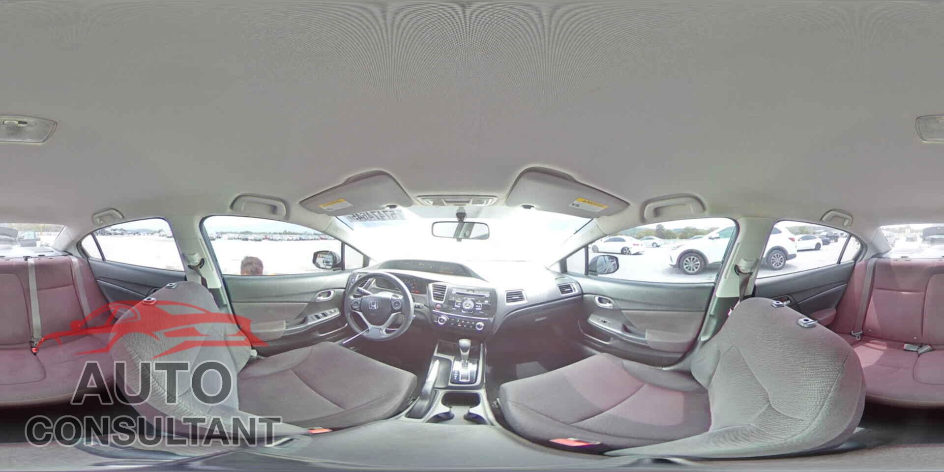 HONDA CIVIC 2013 - 2HGFB2F54DH596445