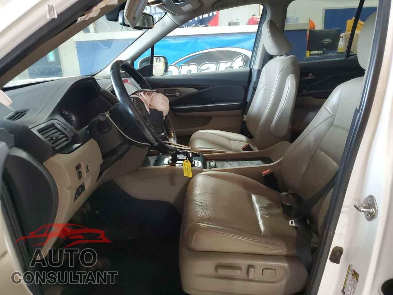HONDA RIDGELINE 2017 - 5FPYK3F72HB002890