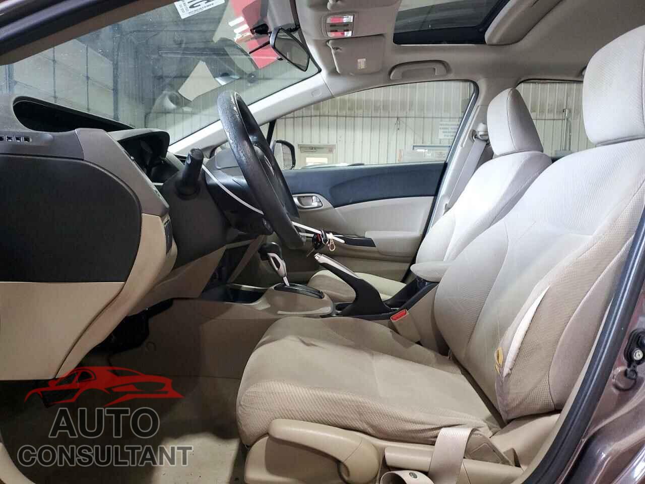 HONDA CIVIC 2012 - 19XFB2F81CE320792