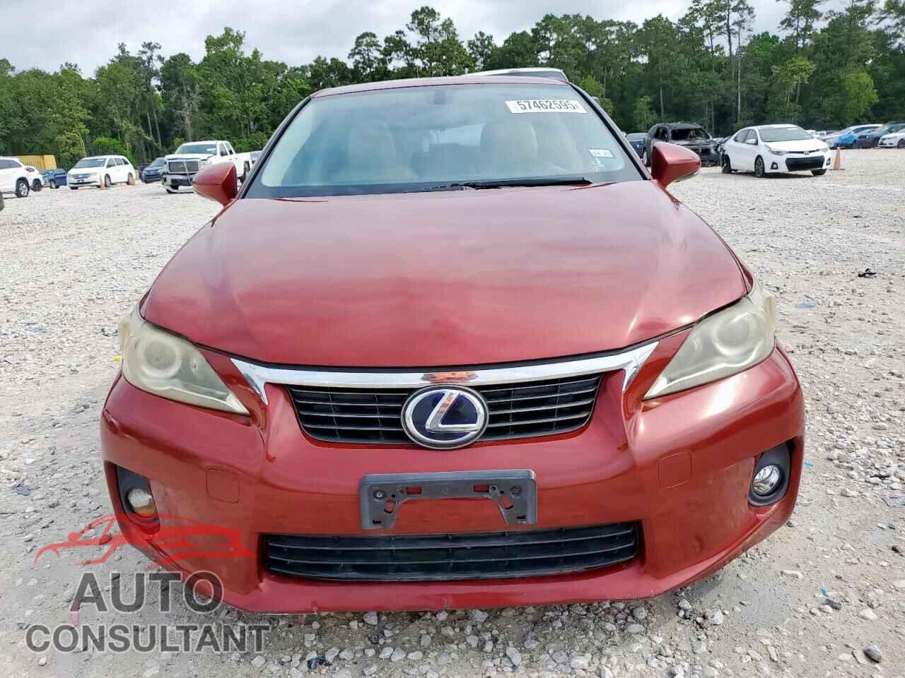 LEXUS CT 200 2011 - JTHKD5BH9B2016202