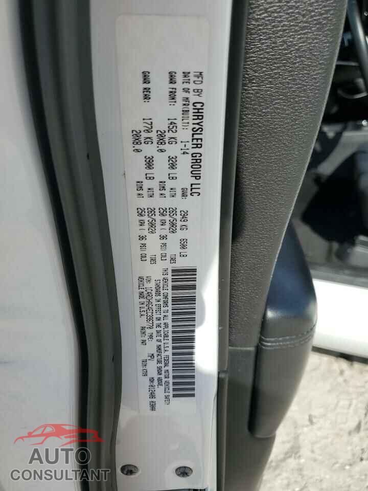 DODGE DURANGO 2014 - 1C4RDHAG4EC396770