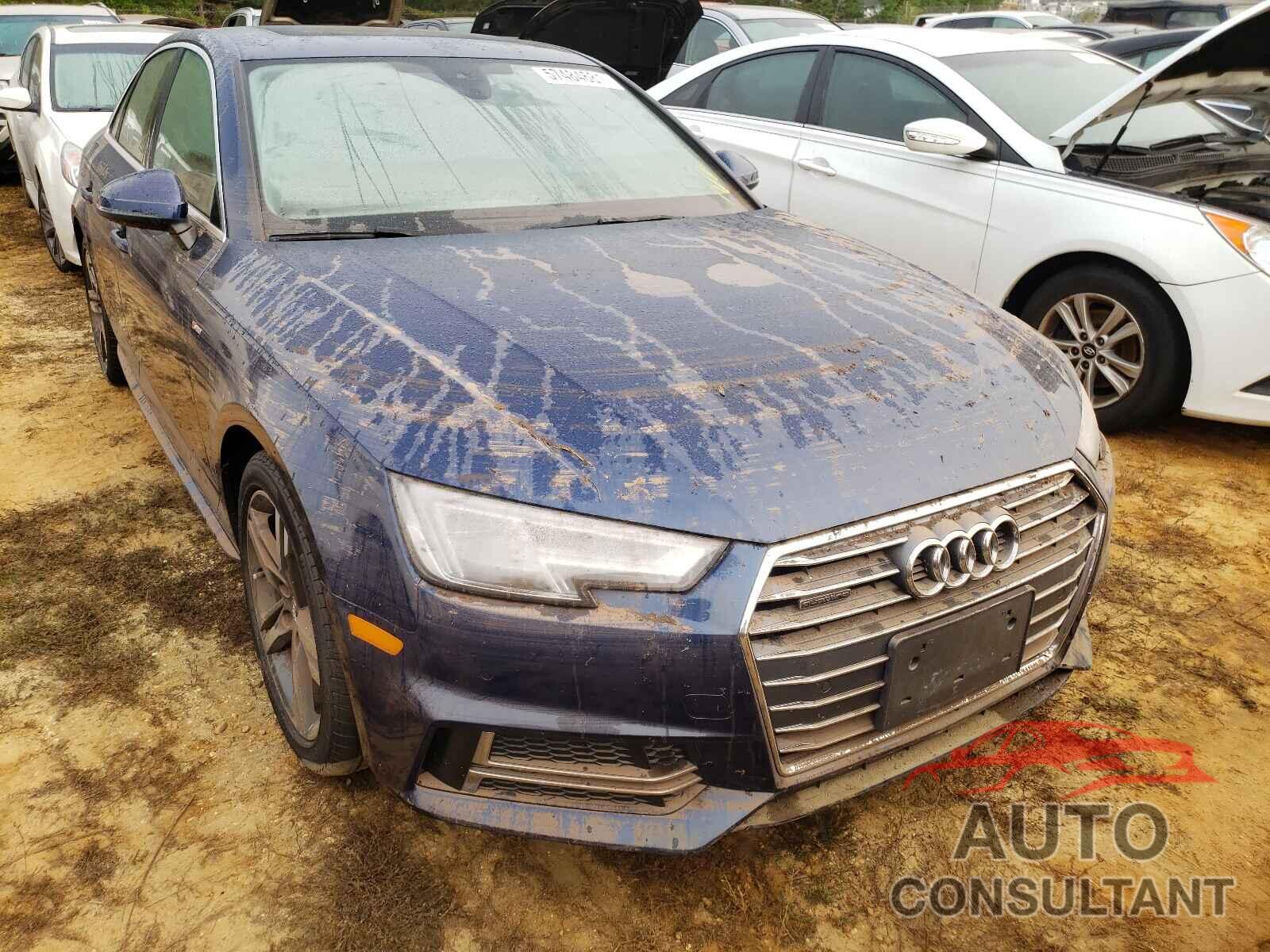 AUDI A4 2018 - WAUENAF49JA116166