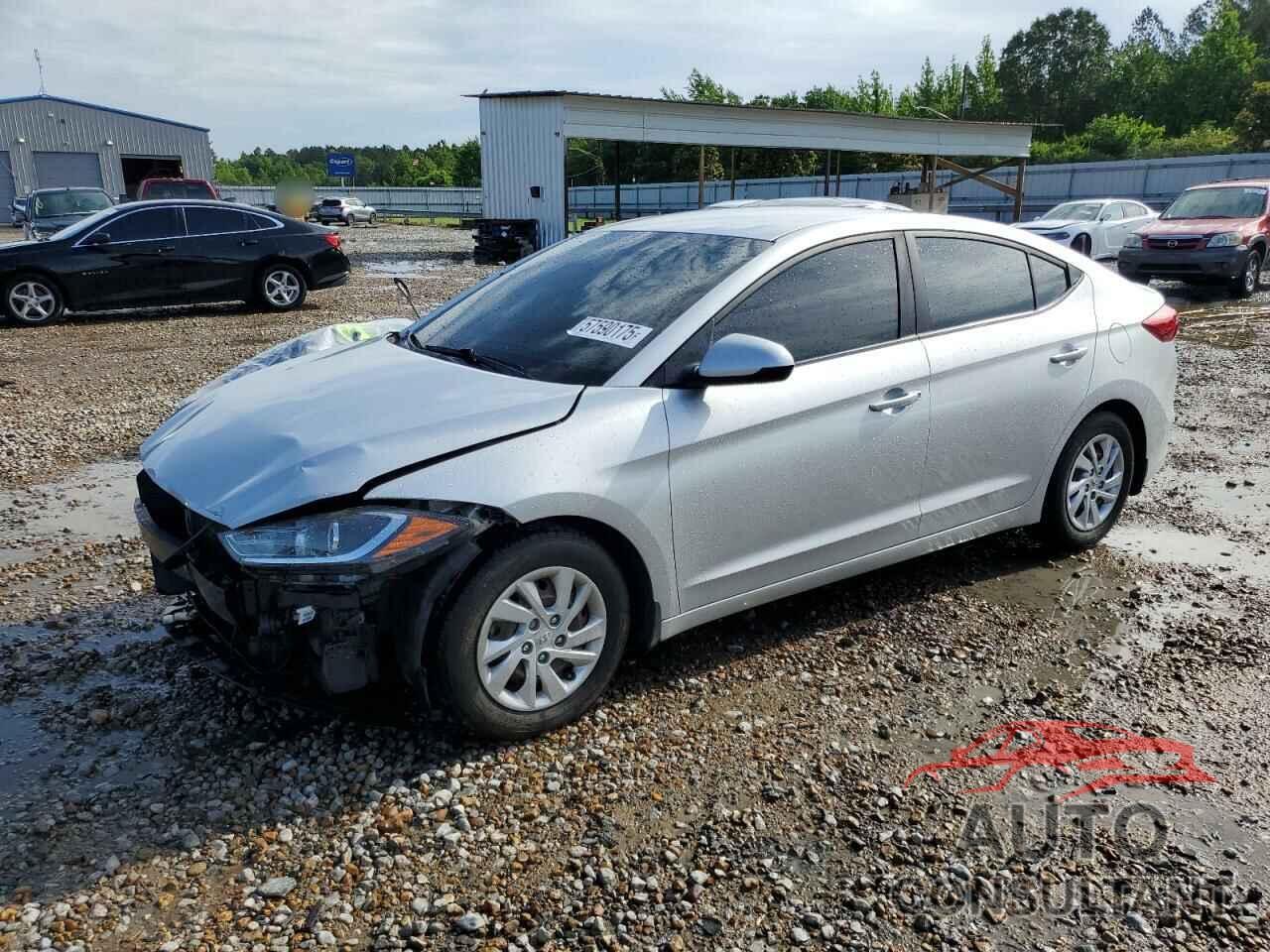 HYUNDAI ELANTRA 2018 - 5NPD74LF0JH345893
