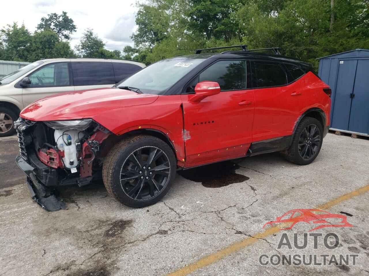 CHEVROLET BLAZER 2022 - 3GNKBKRS4NS236337