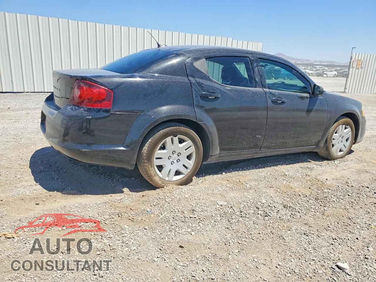 DODGE AVENGER 2012 - 1C3CDZAB7CN109461