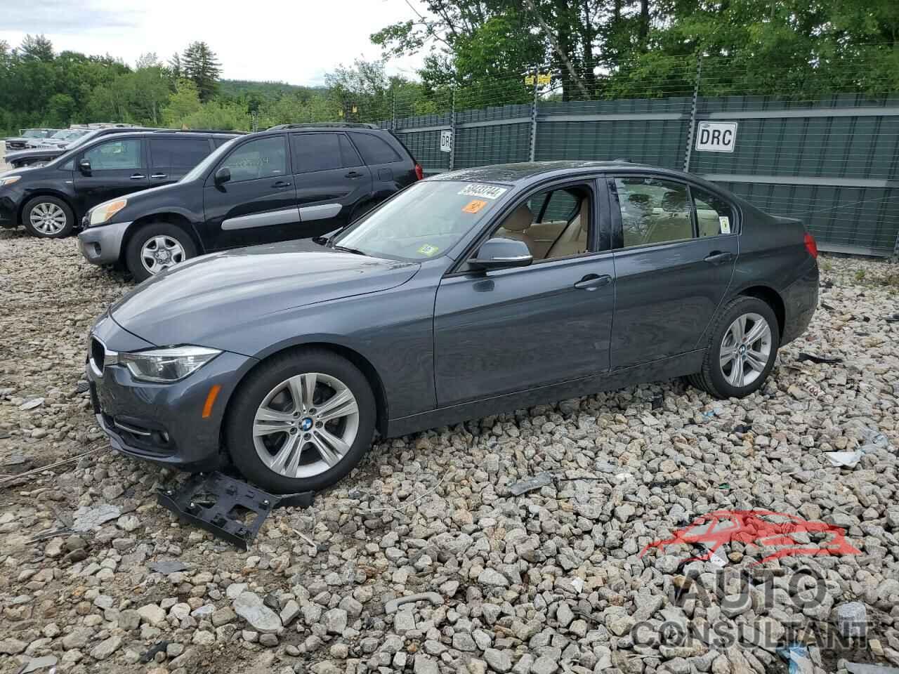 BMW 3 SERIES 2016 - WBA8E3G54GNT80932