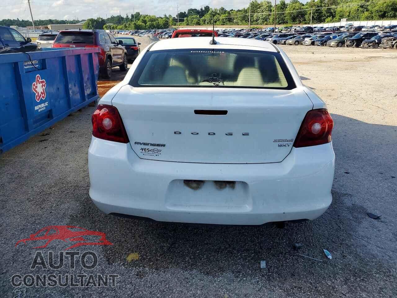 DODGE AVENGER 2013 - 1C3CDZCB9DN589050