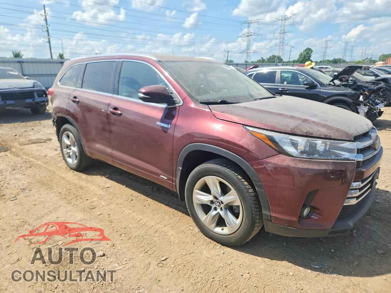 TOYOTA HIGHLANDER 2017 - 5TDDGRFH3HS028351