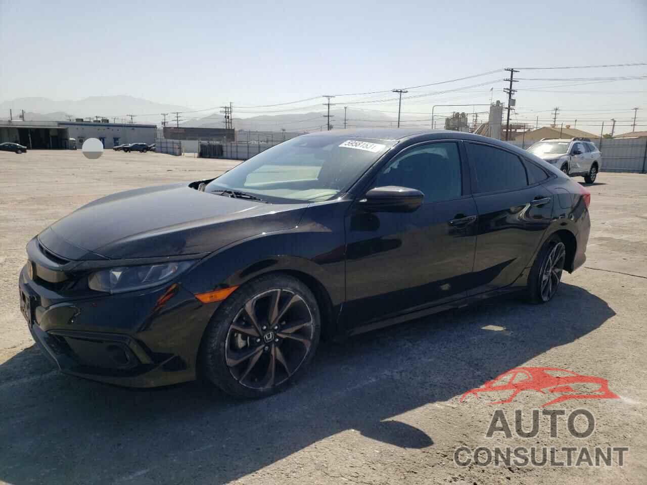 HONDA CIVIC 2019 - 19XFC2F80KE214927