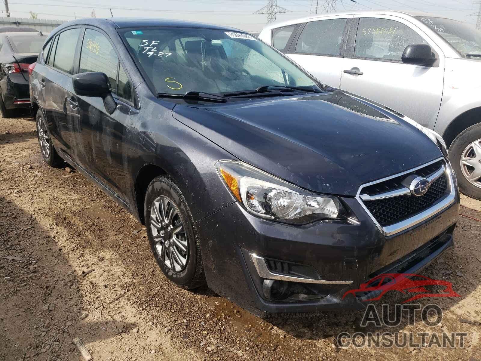 SUBARU IMPREZA 2016 - JF1GPAA69G8265083