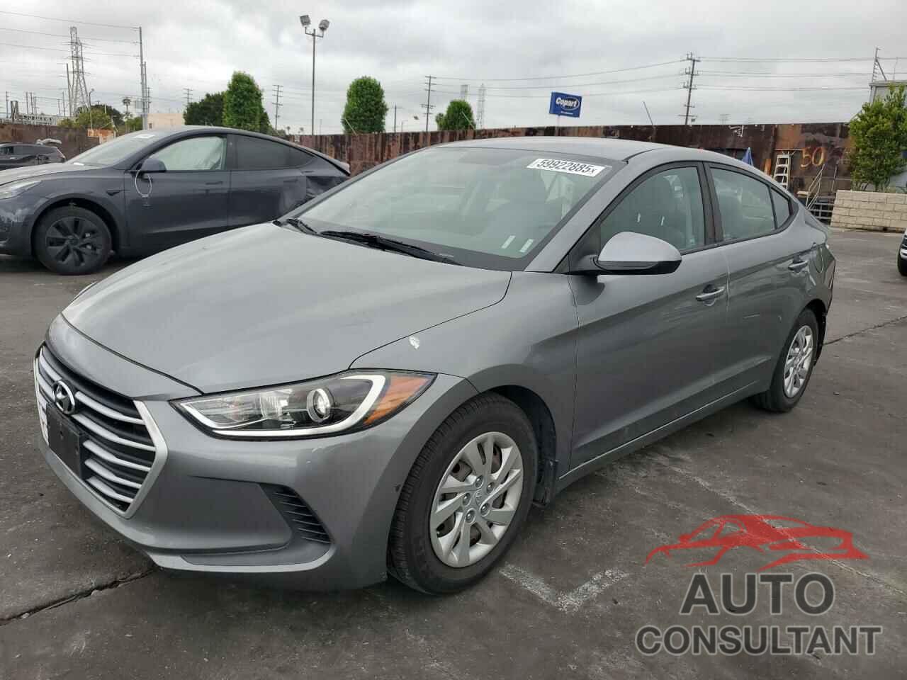 HYUNDAI ELANTRA 2017 - KMHD74LF2HU428673