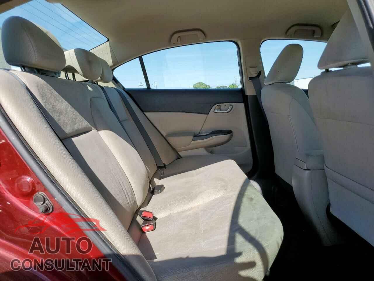 HONDA CIVIC 2013 - 2HGFB2F59DH511793