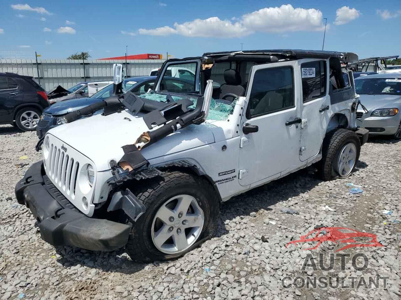 JEEP WRANGLER 2017 - 1C4BJWDG2HL661474