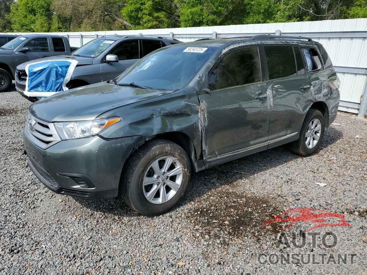 TOYOTA HIGHLANDER 2012 - 5TDBK3EH4CS119562
