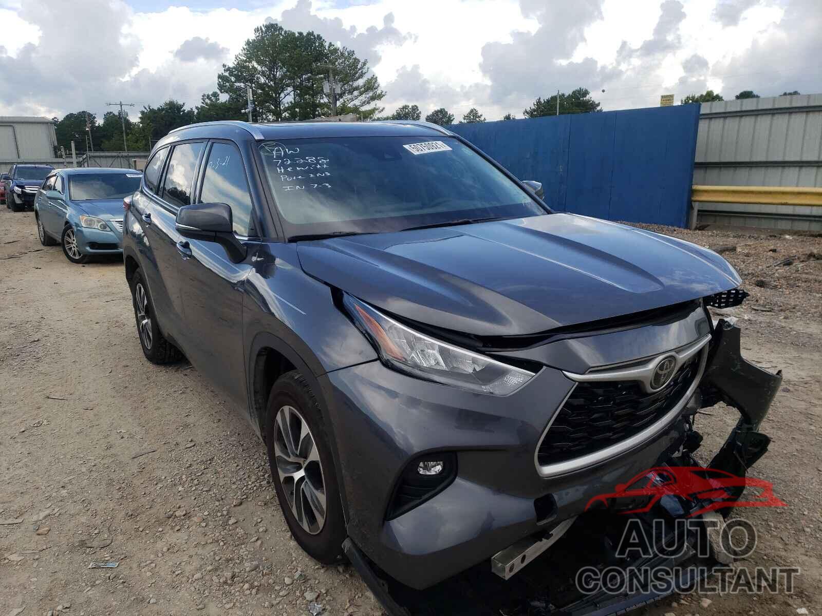 TOYOTA HIGHLANDER 2020 - 5TDGZRAH6LS511128