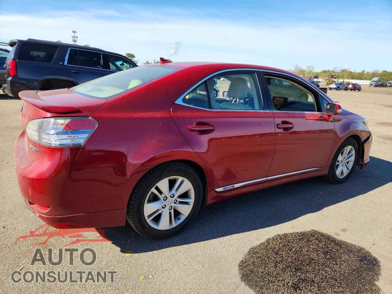 LEXUS HS 2012 - JTHBB1BA3C2049182