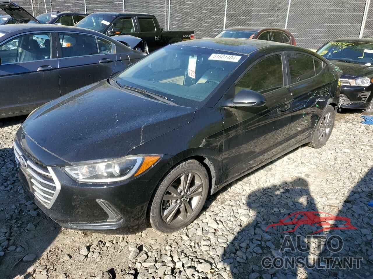 HYUNDAI ELANTRA 2017 - KMHD84LF4HU252321