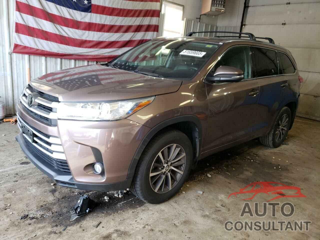 TOYOTA HIGHLANDER 2018 - 5TDJZRFH3JS850781