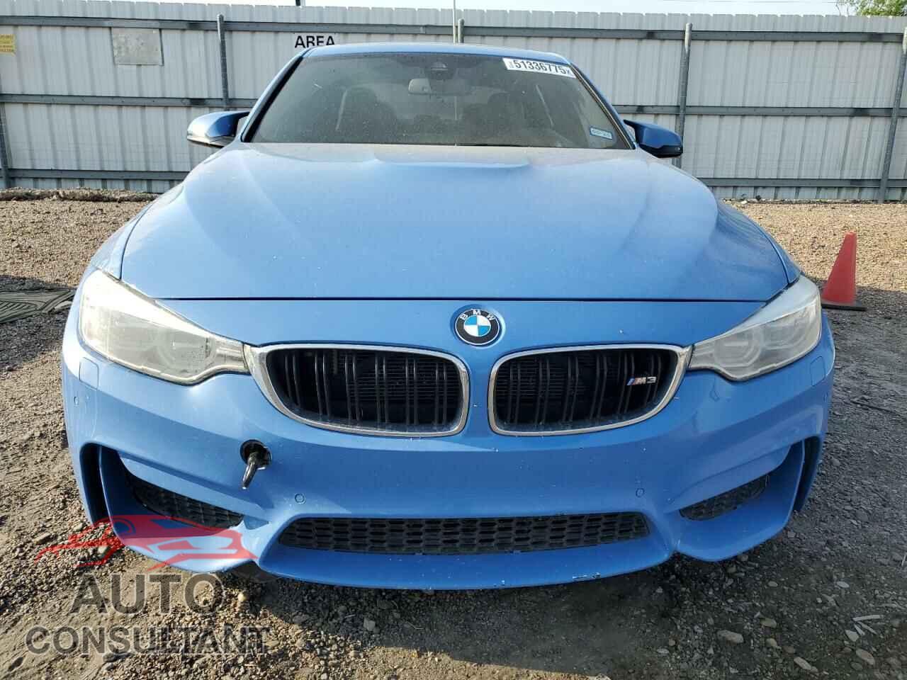 BMW M3 2016 - WBS8M9C51G5D30709