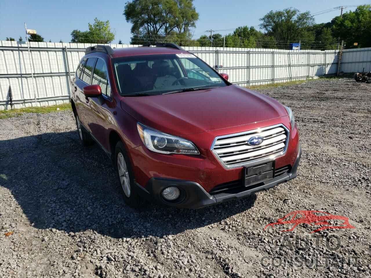 SUBARU OUTBACK 2017 - 4S4BSACC8H3416124