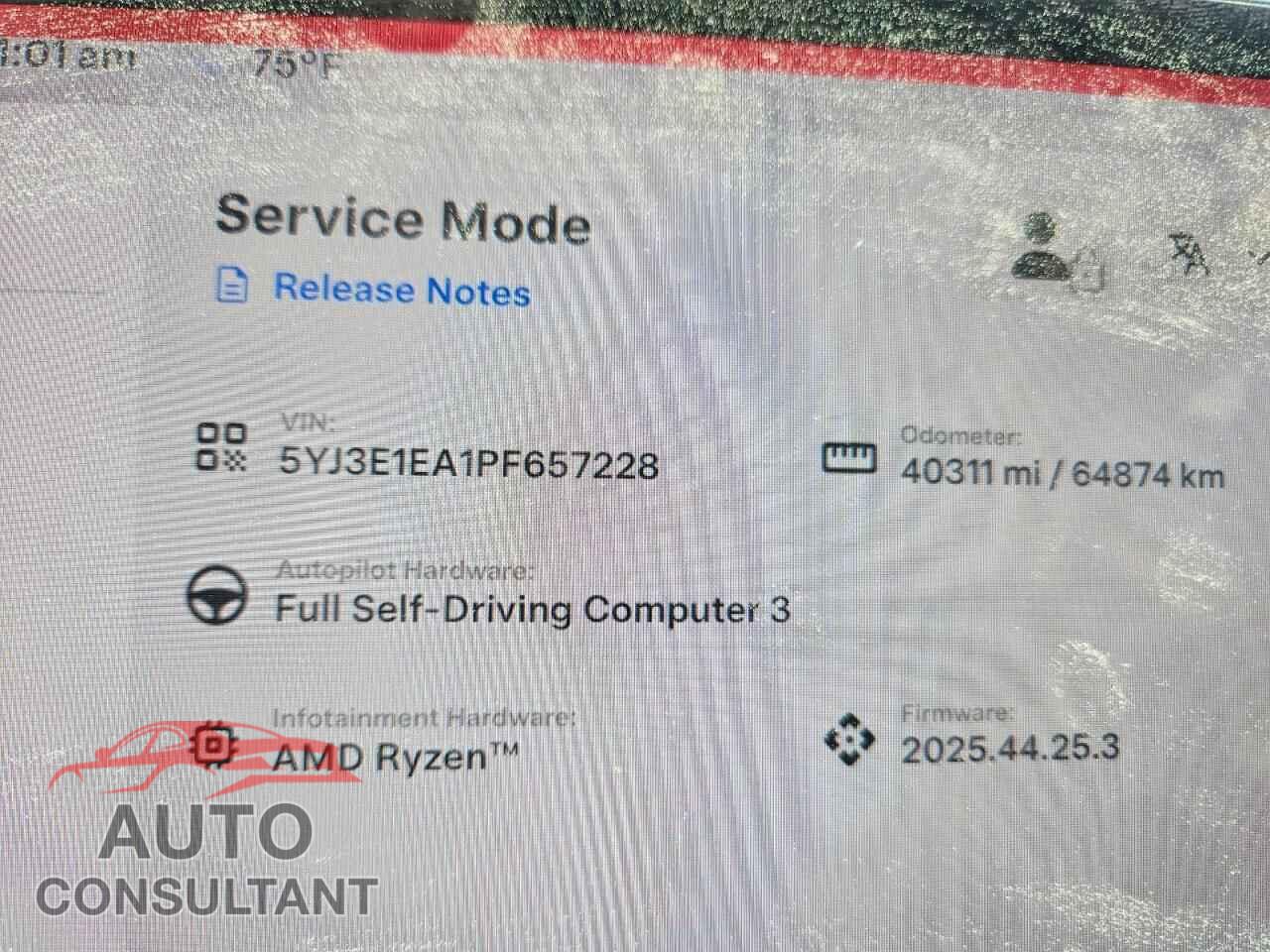 TESLA MODEL 3 2023 - 5YJ3E1EA1PF657228