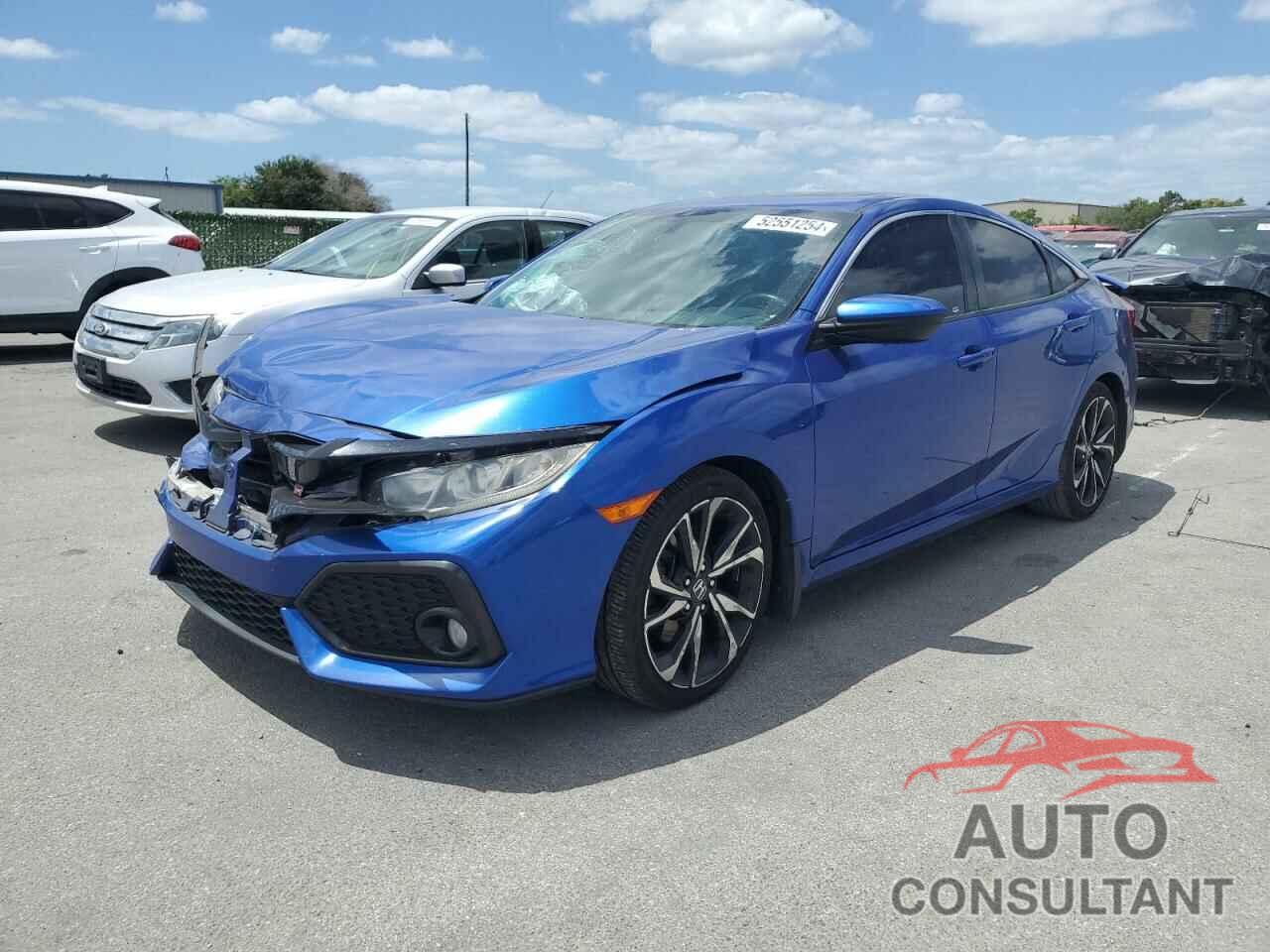 HONDA CIVIC 2018 - 2HGFC1E50JH710347