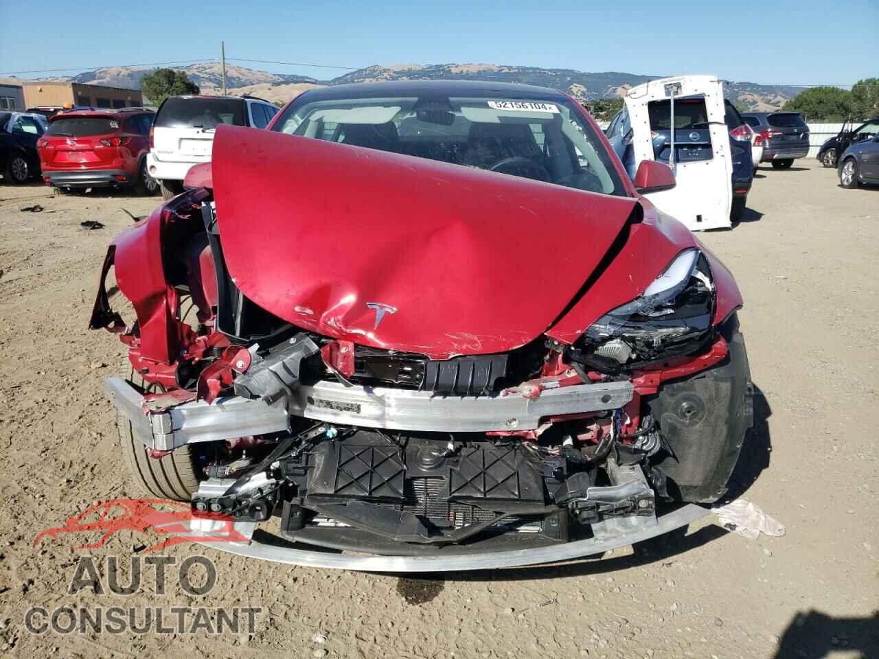 TESLA MODEL 3 2022 - 5YJ3E1EA6NF334080